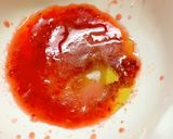 苺とサーモンのブルスケッタ作り方8写真