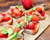 苺とサーモンのブルスケッタ作り方11写真