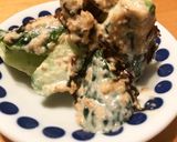 胡瓜の胡麻マヨ塩昆布和え作り方3写真