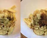オクラとキャベツと油揚げの梅肉温サラダ作り方1写真