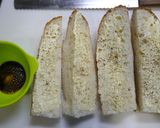 簡単！ガーリック醤油フランス作り方1写真