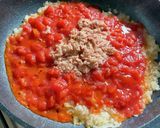 *ツナのトマトソースパスタ*作り方2写真