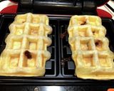パイシートでチョコバナナワッフル作り方2写真