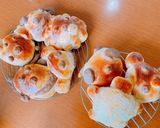 ☆HBで子供と作る動物パン☆作り方7写真