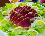 野菜たっぷり鰹のたたき 自家製薬味タレ作り方5写真