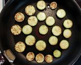 簡単おつまみ☆キムチーズッキーニ焼き♪作り方5写真