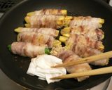 さつまいもの豚肉巻～しょうが焼き風～作り方4写真