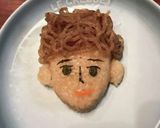 キャラ弁用お醤油ご飯作り方8写真