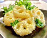 濃厚こってり♡明太バター♡れんこん焼き♡作り方17写真