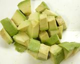 材料3つ★キムチの納豆アボカド和え作り方1写真