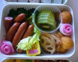 運動会のお弁当2008作り方2写真