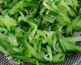 ＊めかぶ　納豆　きゅうりの和え物＊作り方1写真