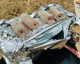 キャンプ飯 純白のビアンカ 炭火焼き作り方5写真