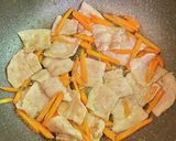 ほうれん草と豚バラ肉のごま油炒め作り方3写真