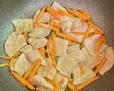 ほうれん草と豚バラ肉のごま油炒め作り方3写真