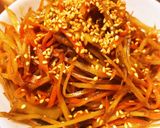 新ごぼうのきんぴら（きんぴらごぼう）作り方6写真