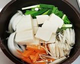 チョングッジャン風?な キムチ納豆味噌汁作り方3写真