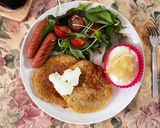 オートミールでパンケーキ作り方4写真