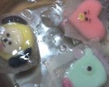 韓国人の妻が作るBT21デコ白玉だんご作り方15写真