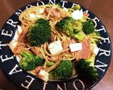 ブロッコリーとベーコンのジェノベーゼ作り方10写真