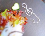 スパゲティでト音記号（うどんでも）作り方27写真