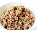 ご飯に乗せて【キノコ豚そぼろ】そぼろ丼作り方6写真
