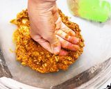 そばぼうろ　きな粉入り　そば生地端使用作り方4写真