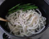 缶詰でグリーンカレーの冷やしうどん作り方1写真