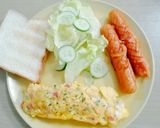 南国ホテルの朝食オムレツ作り方13写真