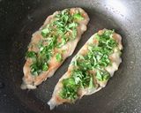 梅肉紫蘇チーズをささみに乗せて焼くだけ♪作り方7写真