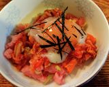 旨辛ネギトロキムチ丼作り方3写真