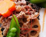 お弁当★牛肉とレンコン香味炒め★作り置き作り方8写真
