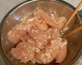 【玉ねぎ麹】ささみとキャベツの蒸し炒め作り方3写真