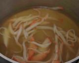 たまご豆腐のカニカマ餡作り方2写真