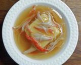たまご豆腐のカニカマ餡作り方3写真