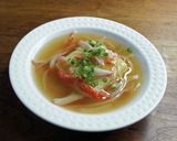たまご豆腐のカニカマ餡作り方5写真