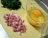 ほうれん草のたまご炒め作り方1写真