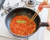 おうちで簡単☆チリコンカンのライスパスタ作り方8写真