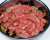 ローストビーフと炒め野菜のマリネ作り方16写真