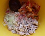 キムチを使ったサラダパスタ作り方1写真