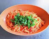 トマトとサラダチキンのペペロンチーノ作り方11写真