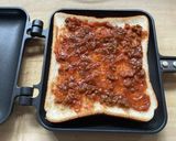 特製ミートソースのホットサンド作り方3写真