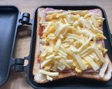 特製ミートソースのホットサンド作り方4写真