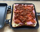 特製ミートソースのホットサンド作り方5写真