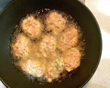 鶏むね肉と豆腐と人参ねぎの落とし揚げ作り方5写真