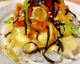 市販のおにぎりにのせてチン♡キムチーズ丼作り方6写真