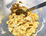 豆腐バーグ入りキウイソース味ドーム蒸作り方4写真