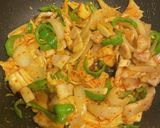 野菜たっぷり豚バラキムチ作り方5写真