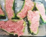 ピーマン肉詰&明太フランスパン、他作り方4写真
