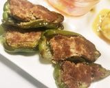 ピーマン肉詰&明太フランスパン、他作り方7写真
